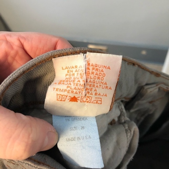 Street gray jeans size 26 - Picture 7 of 8